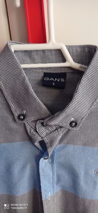 Camisa GANT S - Azul Gris