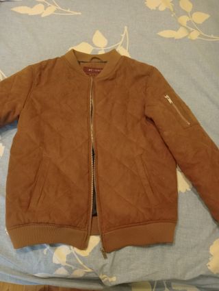 Chaqueta bomber JVZ marrón - Talla M