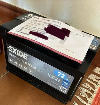 Batería Coche EXIDE Premium 72Ah