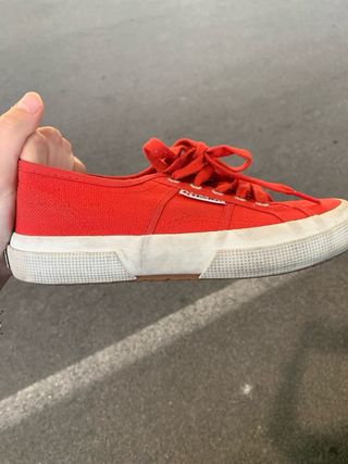 superga rosse bellissime