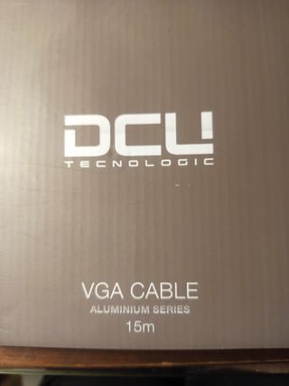 Cable VGA DCU 15m - Aluminio
