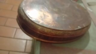 Vassoio in rame vintage