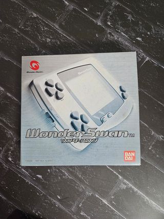 Consola WonderSwan silver bandai