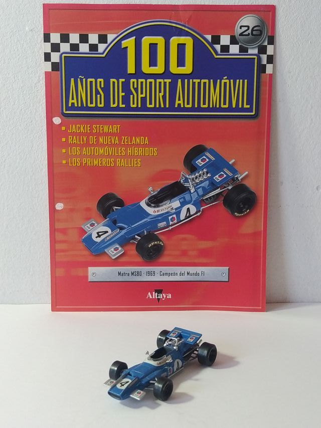 Matra MS80 a escala 1:43 (Altaya)