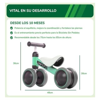 Correpasillos Sawyer rosa