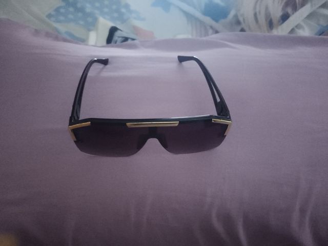 Gafas Versace - Negras y Doradas