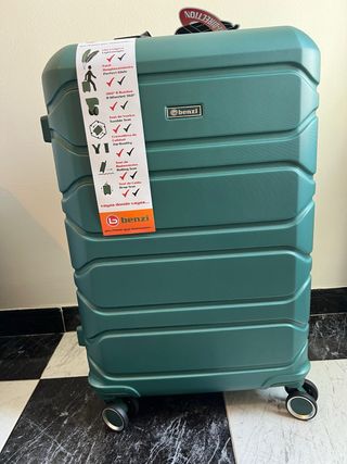 Maleta Benzi - Verde - tamaño grande “la mediana”
