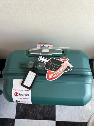 Maleta Benzi - Verde - tamaño grande “la mediana”