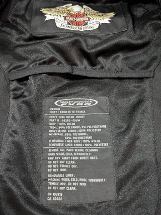 Chaqueta moto Harley-Davidson FXRG