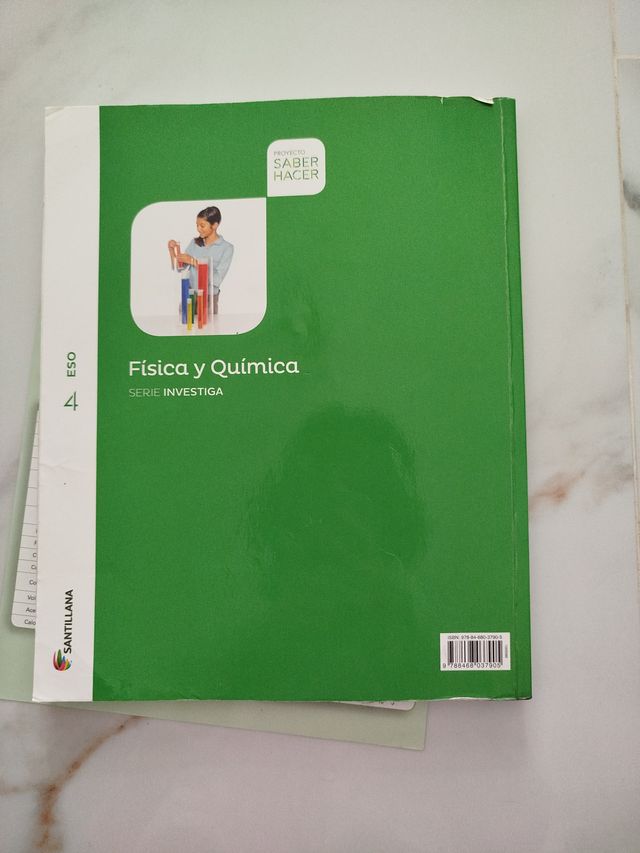 FISICA Y QUIMICA SERIE INVESTIGA 4 ESO SABER HACER