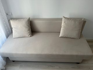 Sofá cama Ikea beige