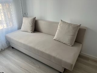Sofá cama Ikea beige