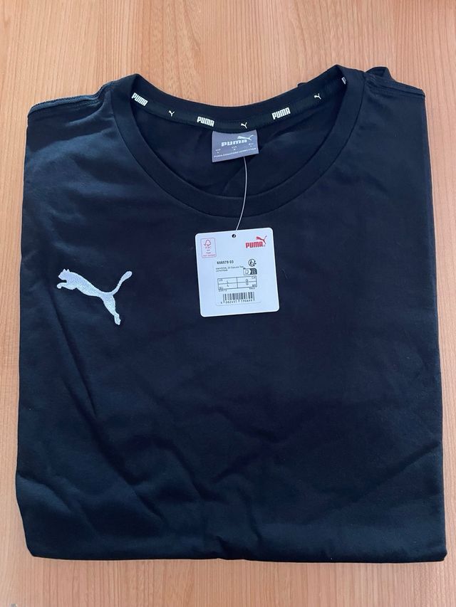 Camiseta Puma negra L TeamGoal 23
