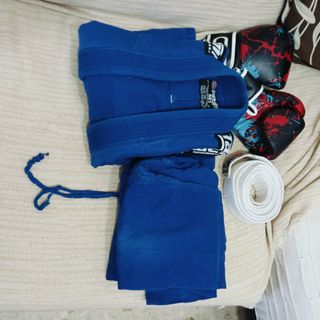 Kimono Jiu Jitsu Tatami azul infantil