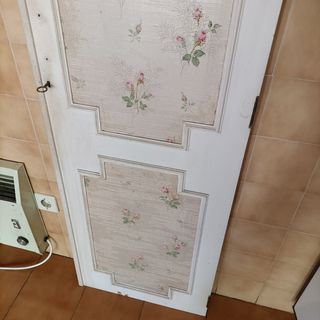 Puertas armario antiguo - Decoradas