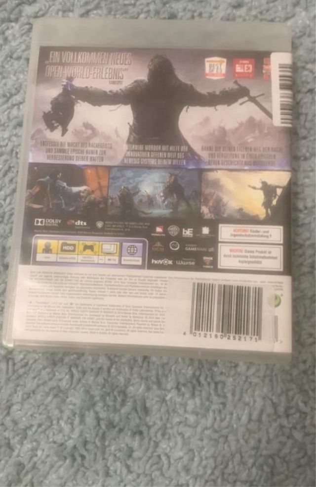 PS3 (PlayStation 3) - Mordor