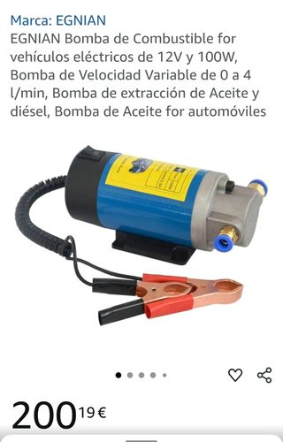 Bomba de Combustible for vehículos 