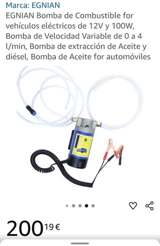 Bomba de Combustible for vehículos 