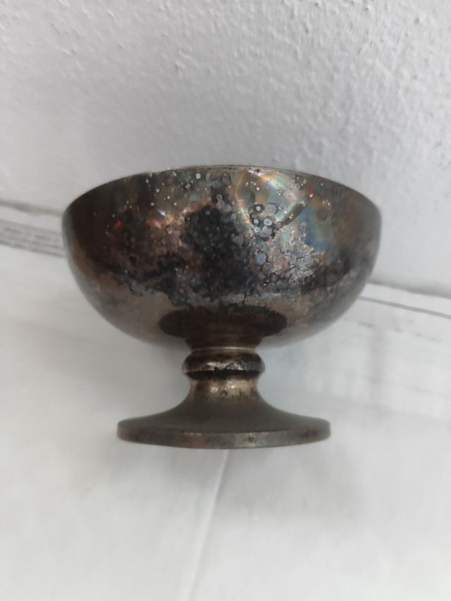 Portacandele piccolo in metallo