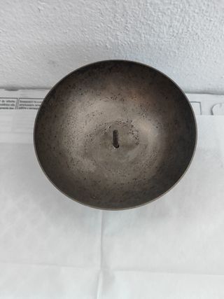 Candelabro metálico pequeño