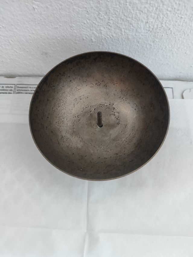 Portacandele piccolo in metallo