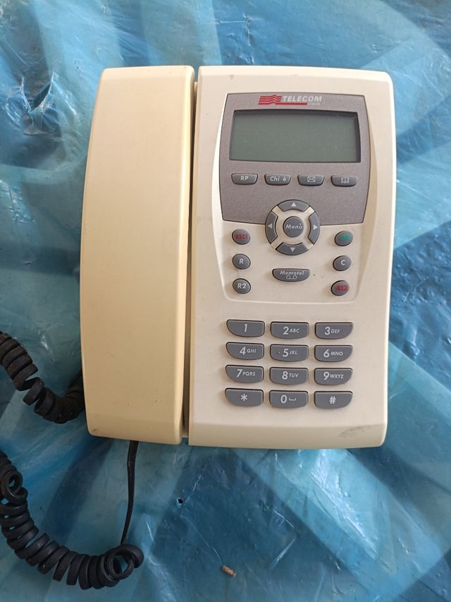 Telefono fisso Telecom - Bianco
