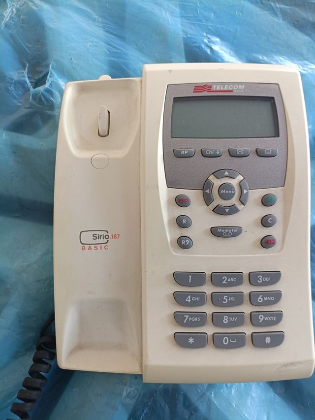 Telefono fisso Telecom - Bianco