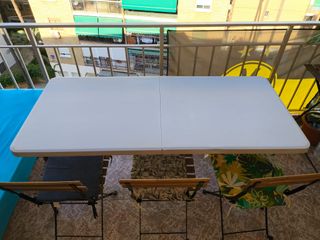 Mesa plegable KG KITGARDEN 152x70cm