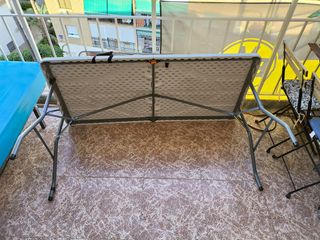 Mesa plegable KG KITGARDEN 152x70cm