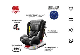Silla coche Babify 0-36kg isofix grupo 0 1 2 3 4