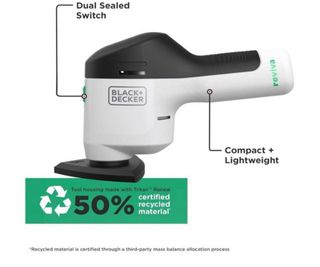 Lijadora Black+Decker 12V