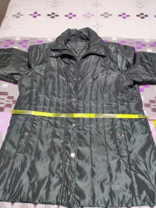 Parka verde mujer