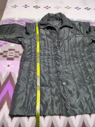 Parka verde mujer