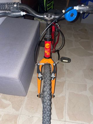 Bicicleta niño 20" roja