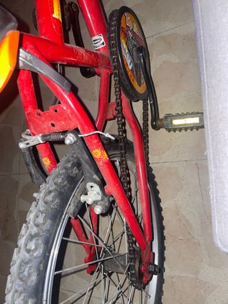 Bicicleta niño 20" roja
