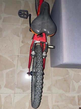 Bicicleta niño 20" roja