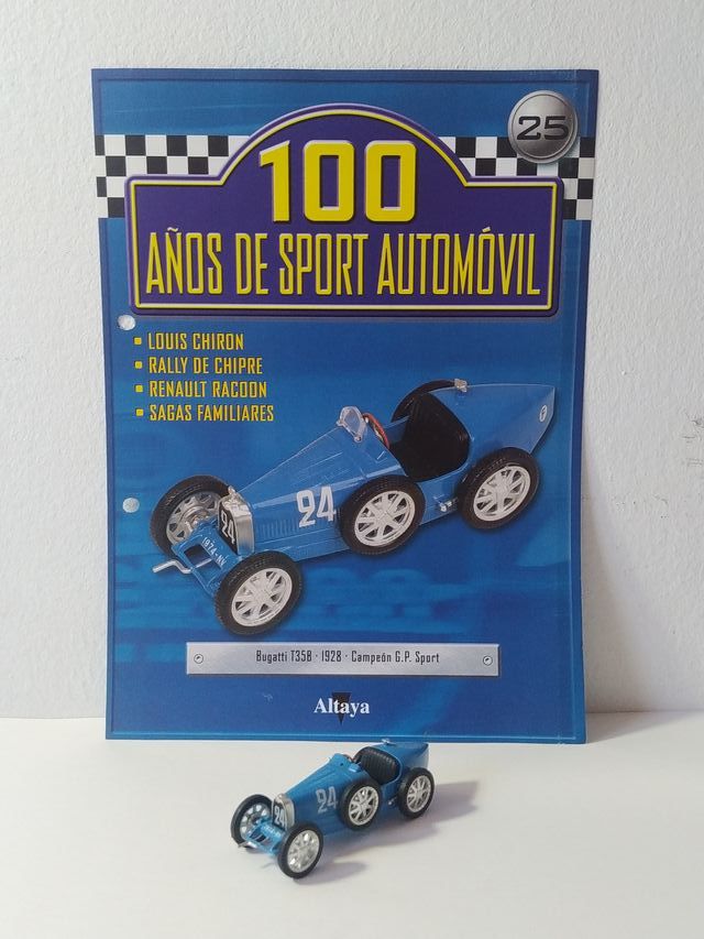 Bugatti Type 35B a escala 1:43 (Altaya)