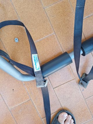 Portabicicletas doble