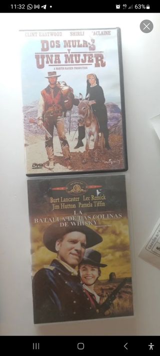 DVDs Western Clásicos Burt Lancaster Eastwood