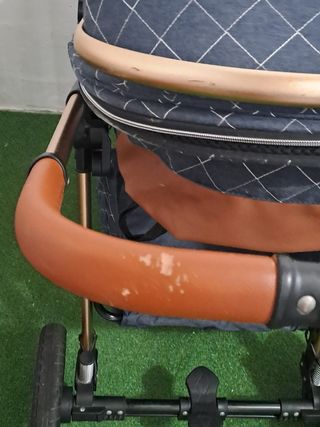 Carro bebé - Plegable Azul