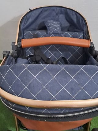 Carro bebé - Plegable Azul