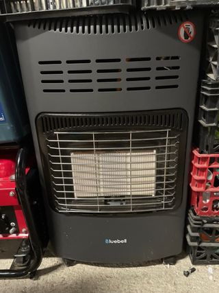 Estufa Bluebell gris - Calefactor con bombona
