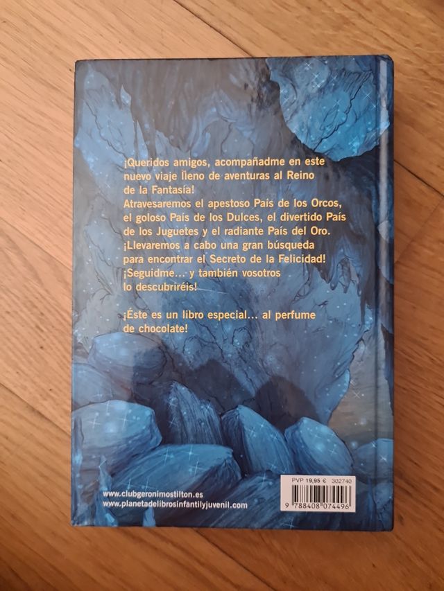 Regreso al Reino de la Fantasía: ¡Libro con olo...