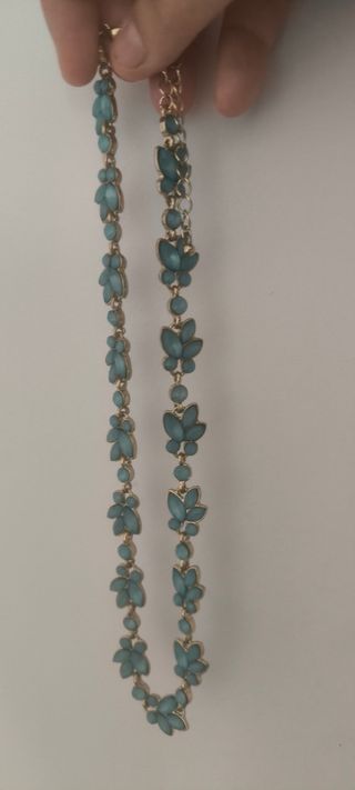 Collar diseño floral 