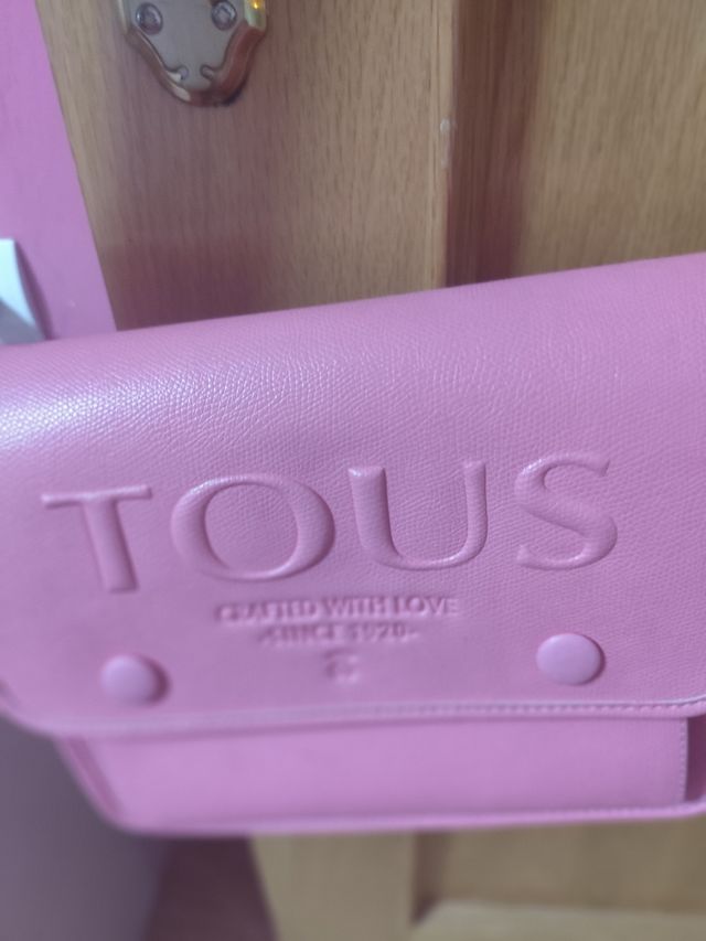 Bolso Tous rosa - bandolera