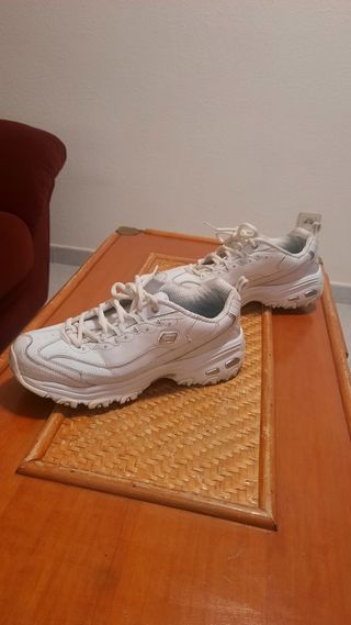 Zapatillas Skechers blancas