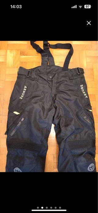 Pantalón moto Armure - Negro