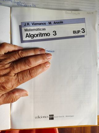 Matemáticas Algoritmo 2-3 BUP