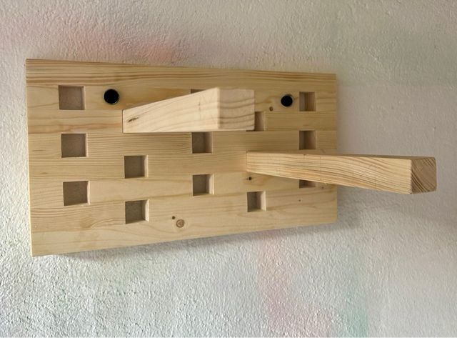 Soporte bici pared - Madera