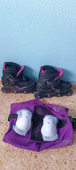 Patines Oxelo + Protecciones
Talla 39.